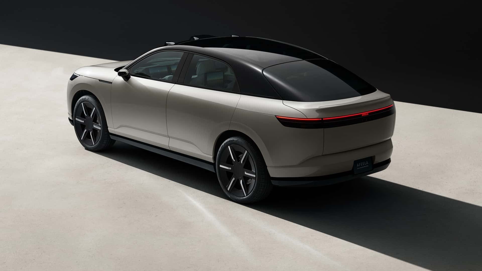Liên doanh Sony và Honda giới thiệu nguyên mẫu SUV điện hoàn toàn mới Afeela Propotype tại CES 2026 Phía sau của Afeela Prototype 2026