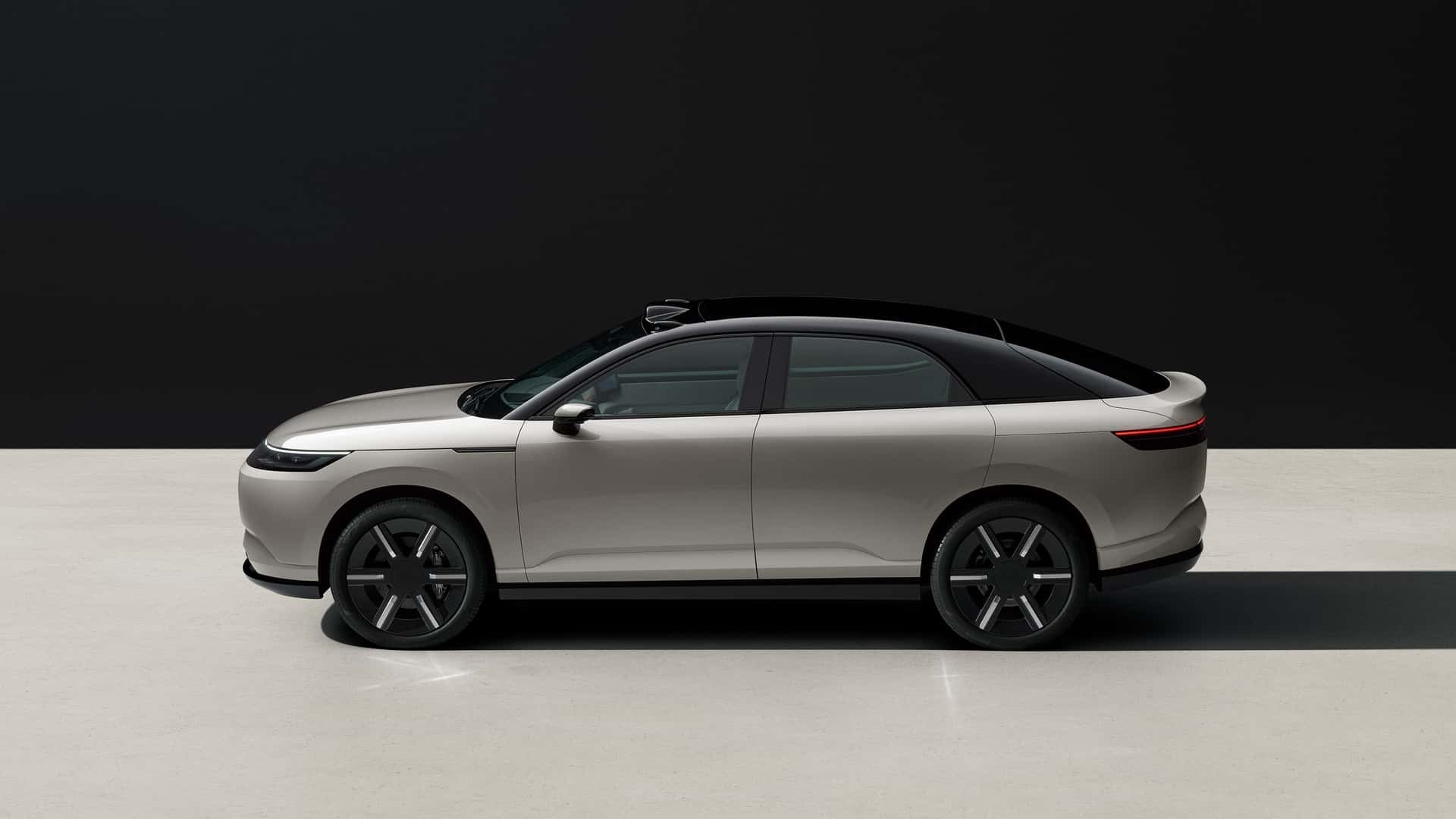 Liên doanh Sony và Honda giới thiệu nguyên mẫu SUV điện hoàn toàn mới Afeela Propotype tại CES 2026 Phía bên của Afeela Prototype 2026