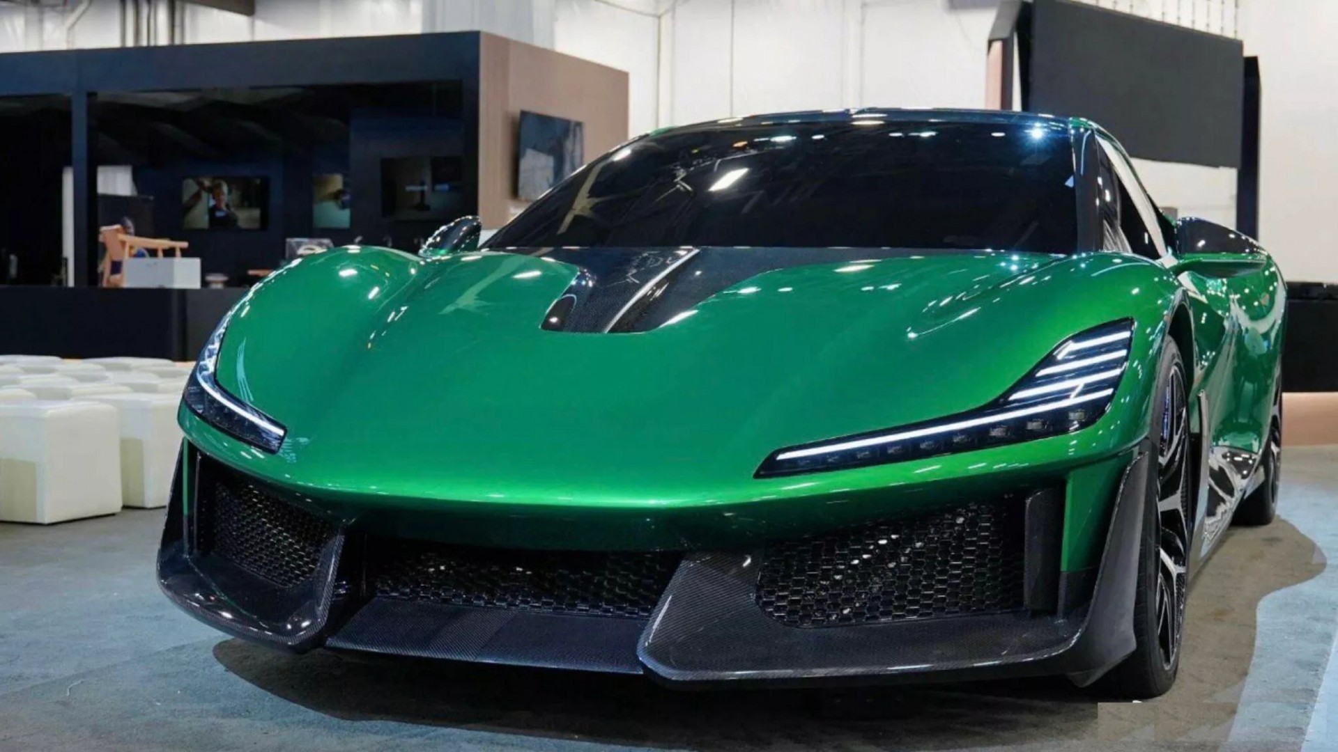 Mẫu concept Kosmera Nebula Next 1 được trưng bày tại CES 2026