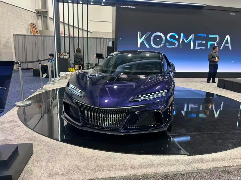 Thương hiệu máy hút bụi Trung Quốc Dreame giới thiệu mẫu concept xe điện mạnh 1.876 mã lực tại CES 2026