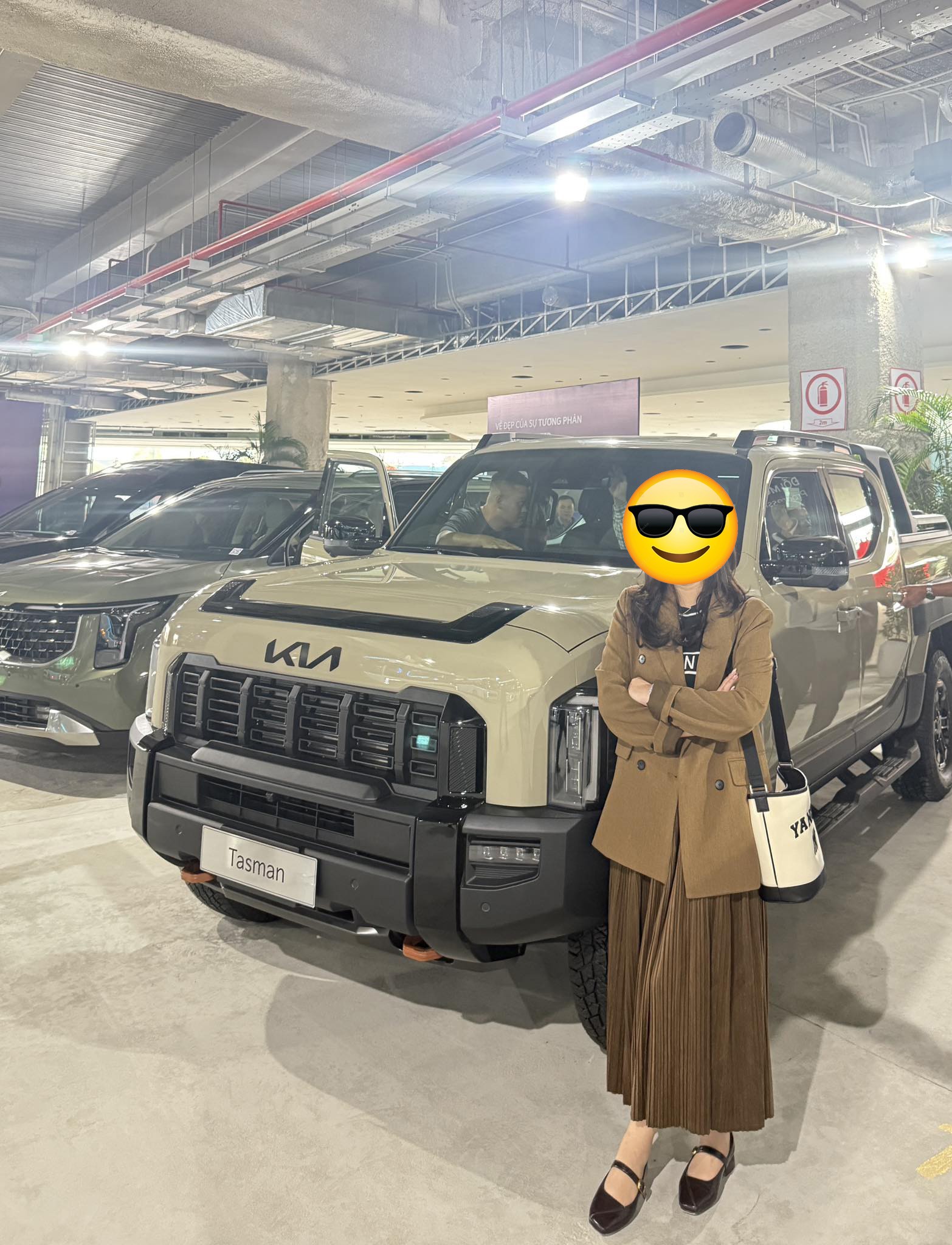 Kia Tasman xuất hiện chớp nhoáng tại Việt Nam