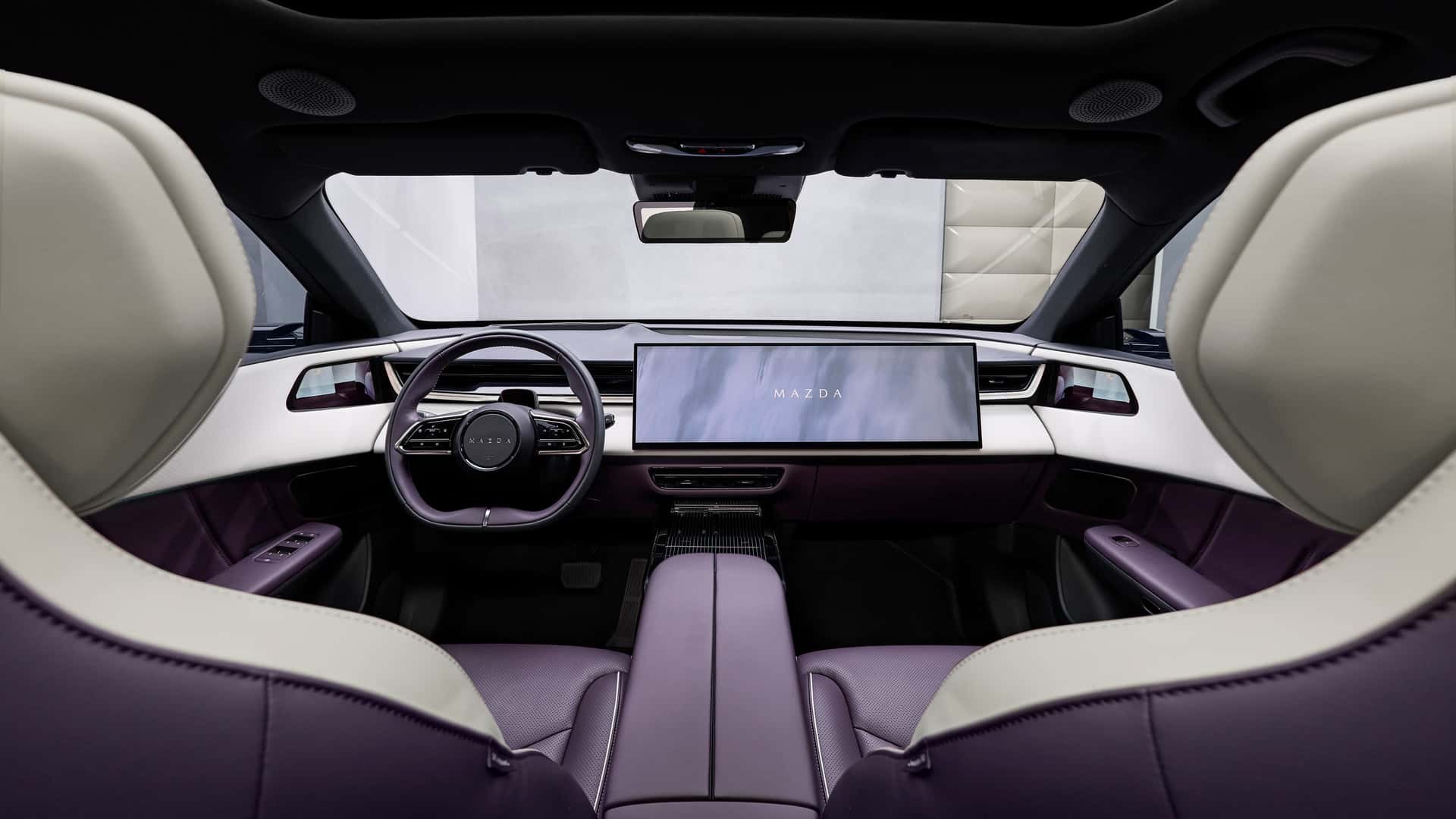 Nội thất của Mazda CX-6e 2026