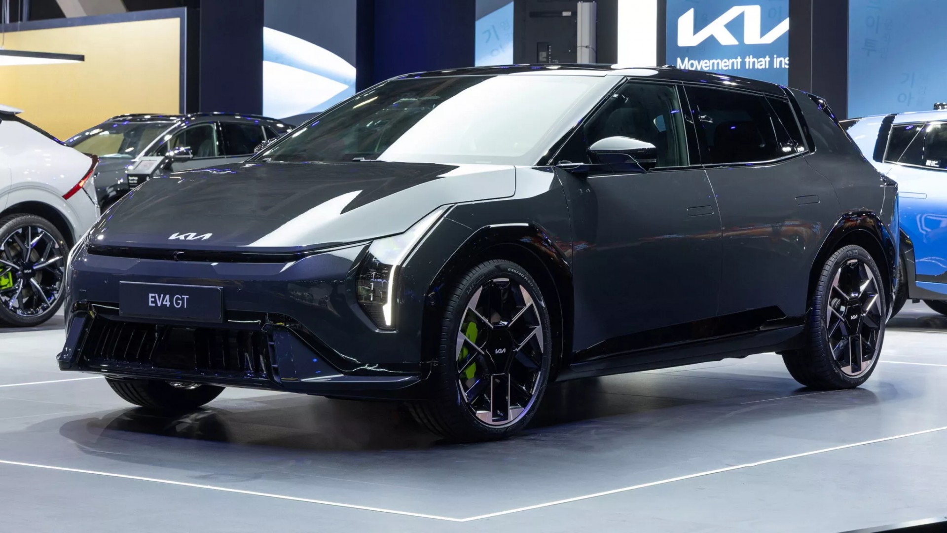 Phía trước của Kia EV4 GT