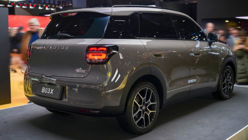 Phía sau của Leapmotor B03X