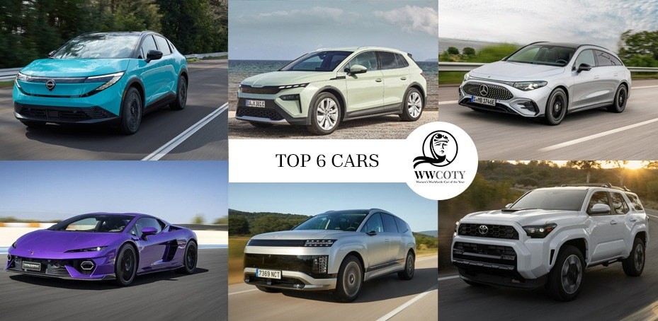 6 mẫu xe xuất sắc nhất 6 hạng mục bình chọn trong giải thưởng Women’s World Car of the Year 2026