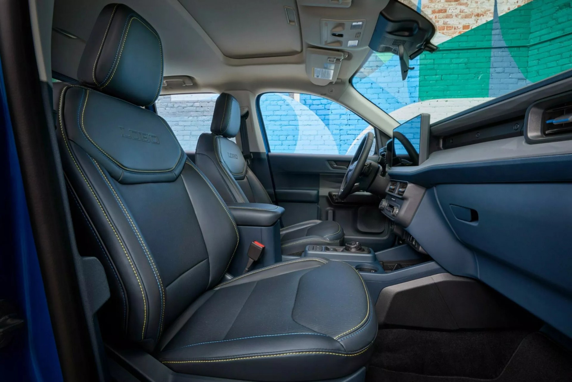 Nội thất của Ford Maverick Lobo 2026