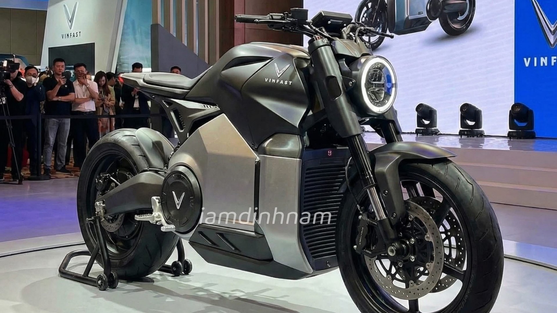 Hé lộ xe mô tô điện VinFast công suất 4.500 W, tốc độ tối đa 100 km/h