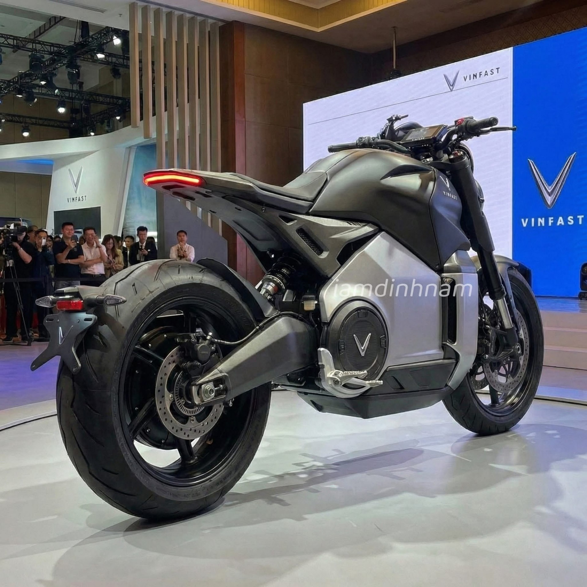 Hé lộ xe mô tô điện VinFast công suất 4.500 W, tốc độ tối đa 100 km/h