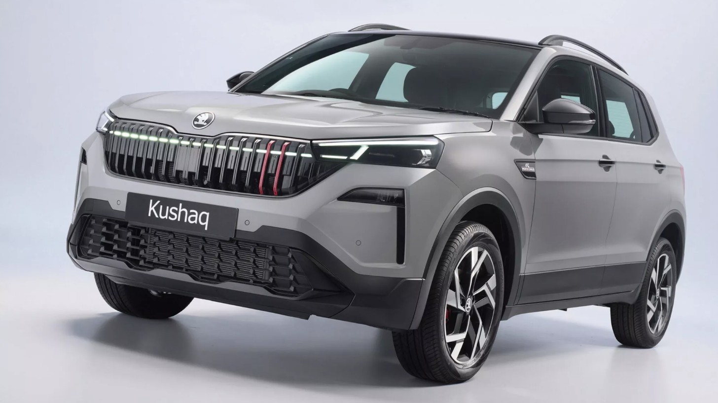 Skoda Kushaq facelift 2026 gây chú ý với ghế massage Skoda Kushaq facelift 2026 gây chú ý với ghế massage