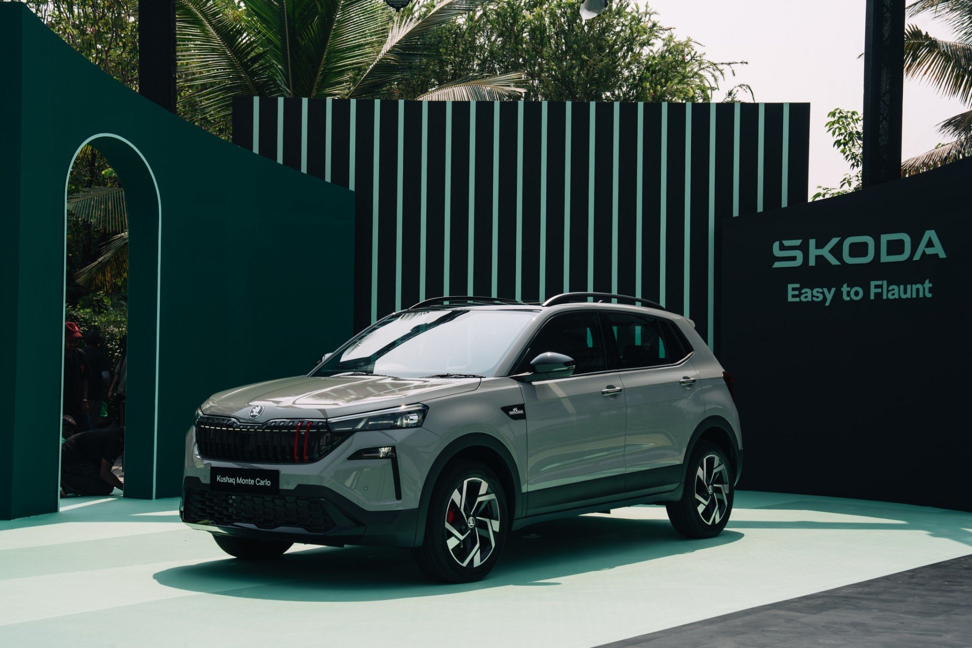 Skoda Kushaq facelift 2026 gây chú ý với ghế massage