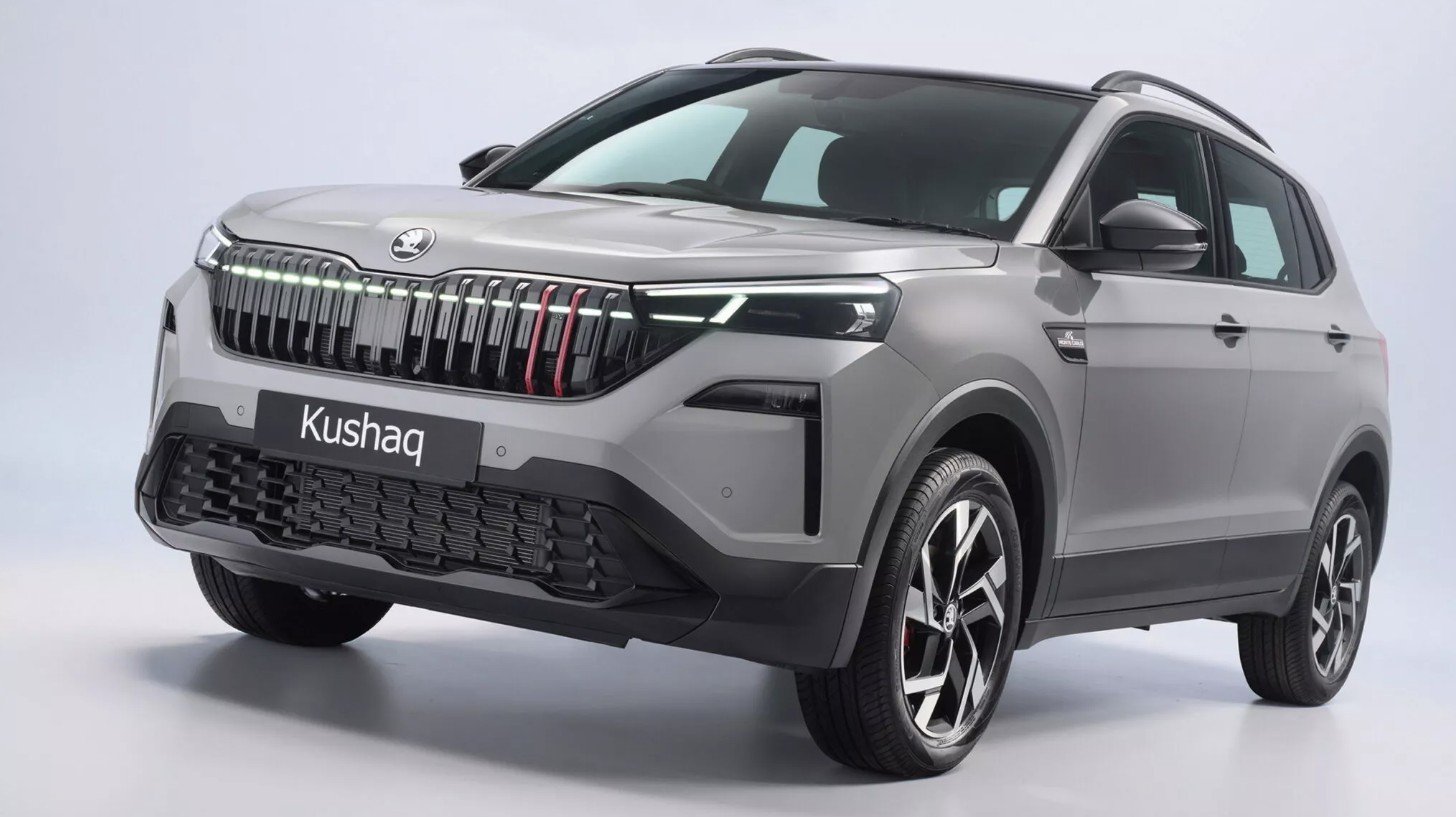 Skoda Kushaq facelift 2026 gây chú ý với ghế massage