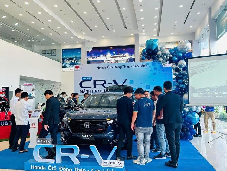 Honda CR-V hybrid lắp ráp Việt Nam
