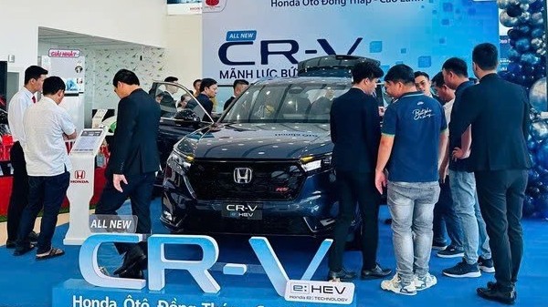 Honda CR-V hybrid lắp ráp trong nước sẽ ra mắt ngày 2/2