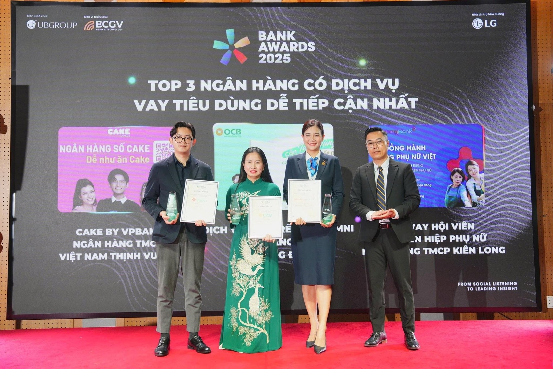 Bank Awards 2025 vinh danh 18 hạng mục giải thưởng