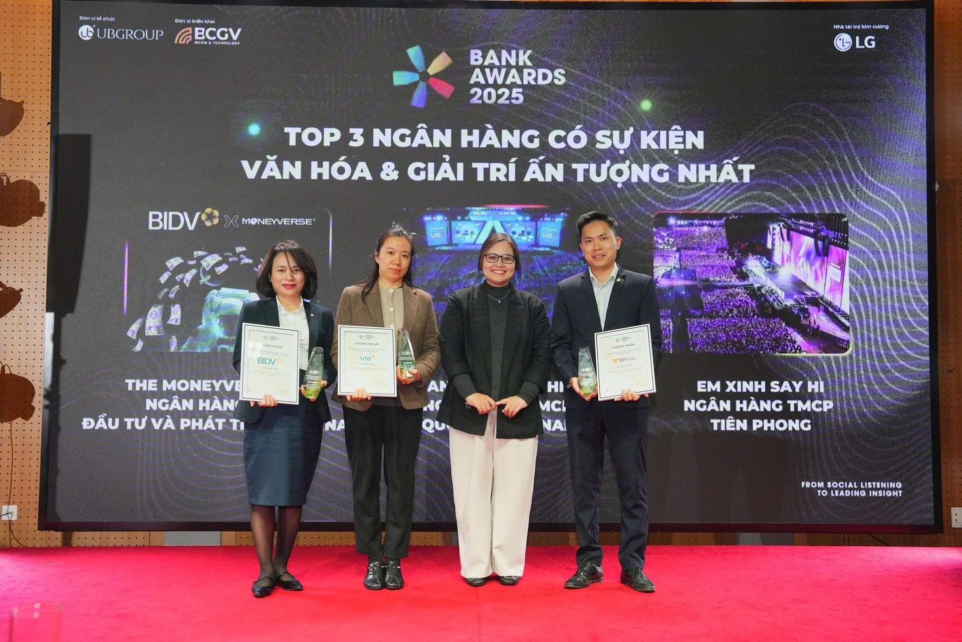 Bank Awards 2025 vinh danh 18 hạng mục giải thưởng