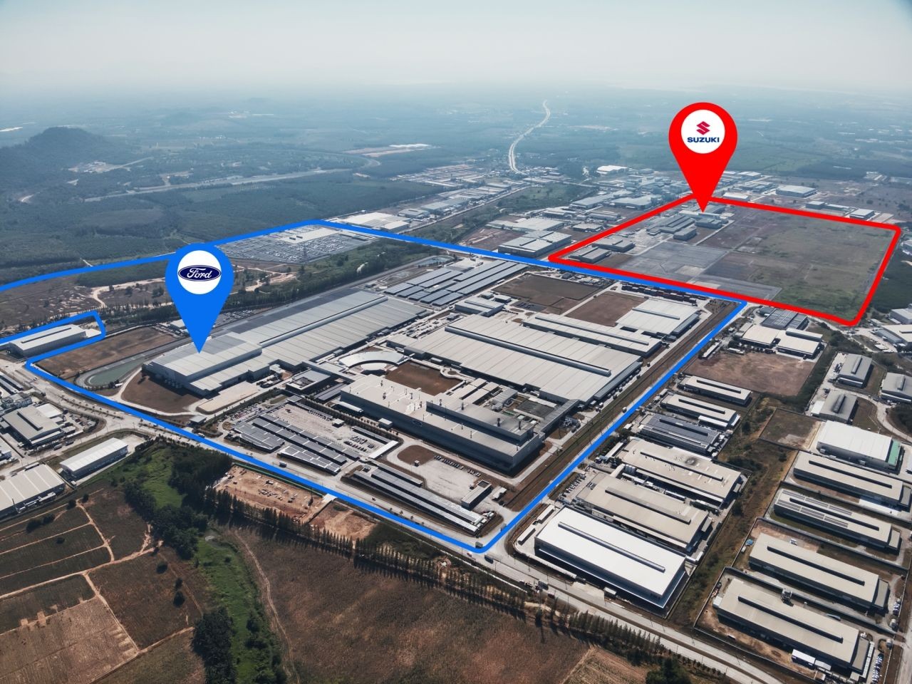 Suzuki rút khỏi sản xuất ô tô tại Thái Lan, nhà máy sang tay Ford