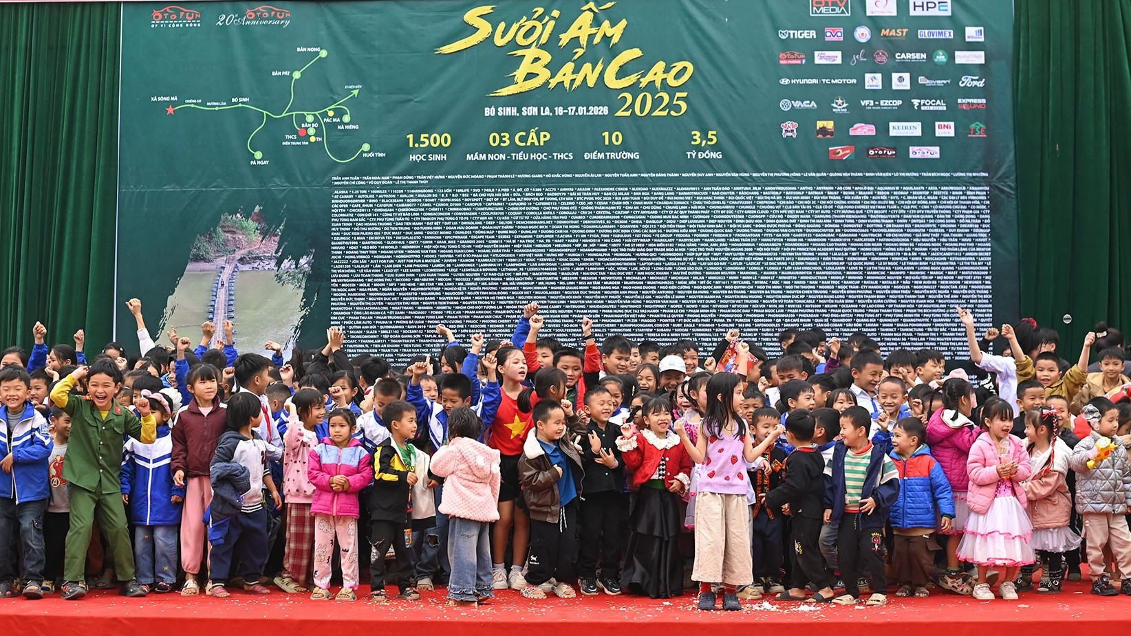 Sưởi Ấm Bản Cao (SABC) 2025 - Phần 2: Những nụ cười ở Bó Sinh