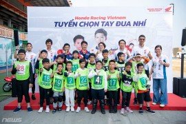 Sôi nổi vòng tuyển chọn Tài năng đua xe nhí 2026 tại Trường đua Đại Nam