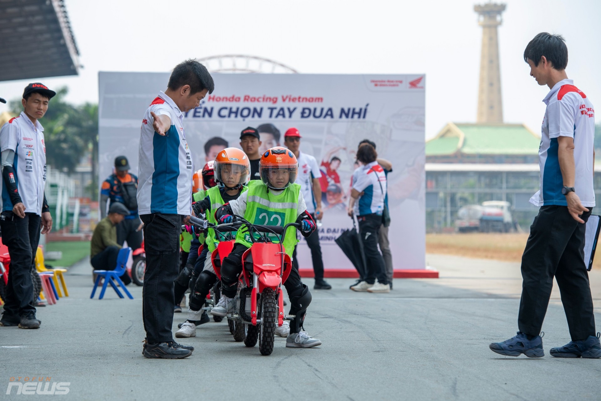 Sôi nổi vòng tuyển chọn Tài năng đua xe nhí 2026 tại Trường đua Đại Nam