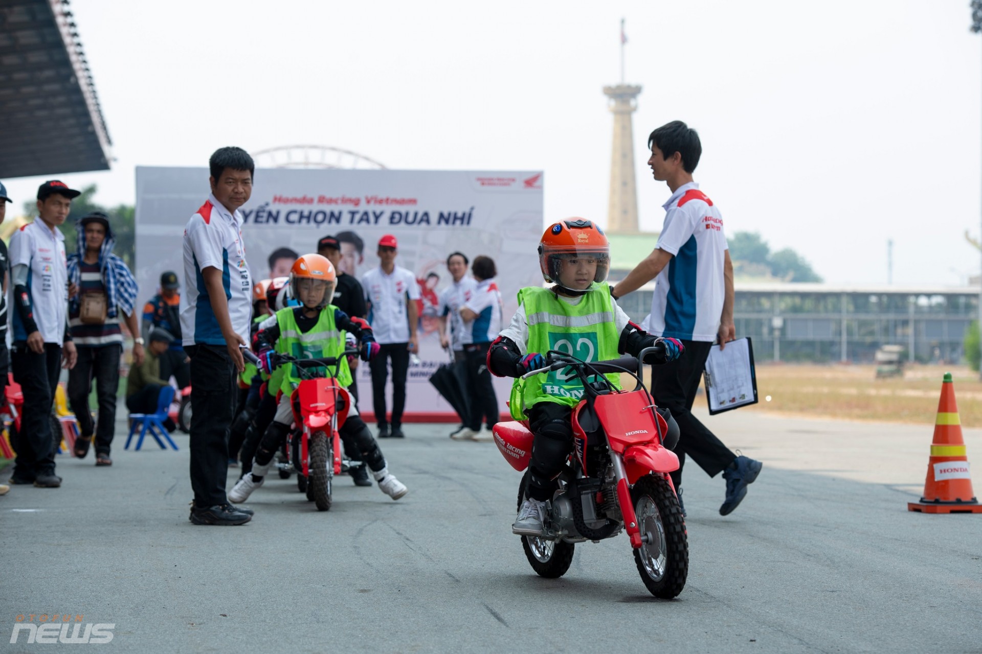 Sôi nổi vòng tuyển chọn Tài năng đua xe nhí 2026 tại Trường đua Đại Nam