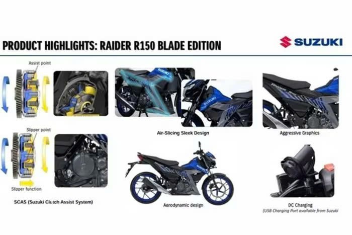 Xe máy Suzuki Satria 2026 sắp ra mắt Việt Nam