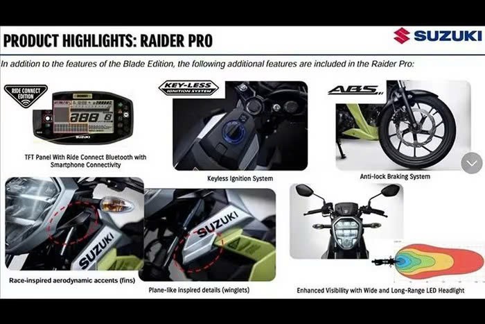 Xe máy Suzuki Satria 2026 sắp ra mắt Việt Nam