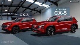 Mazda CX-5 bản thuần điện lộ diện qua ảnh dựng