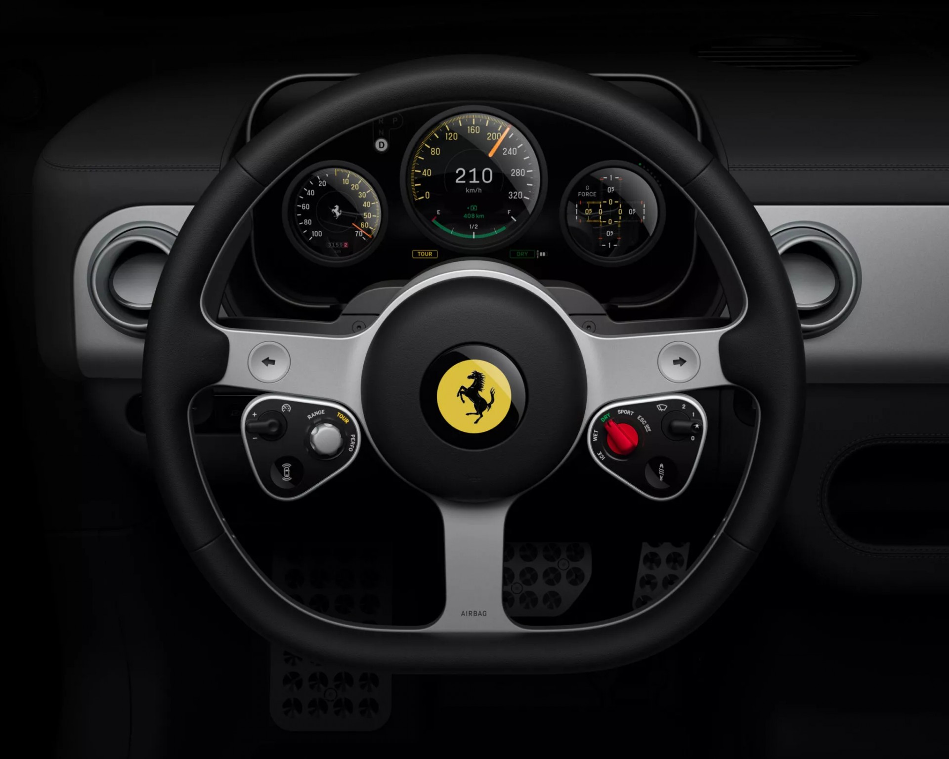 Ferrari hé lộ nội thất do cựu giám đốc Apple thiết kế và tên gọi của siêu xe điện mới Ferrari hé lộ nội thất do cựu giám đốc Apple thiết kế và tên gọi của siêu xe điện mới