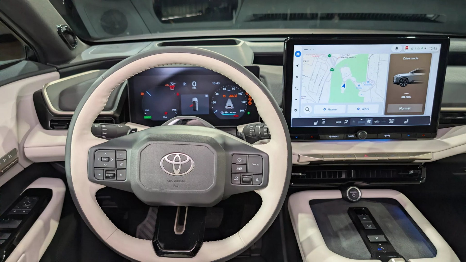 Hệ thống lái của Toyota Highlander 2027