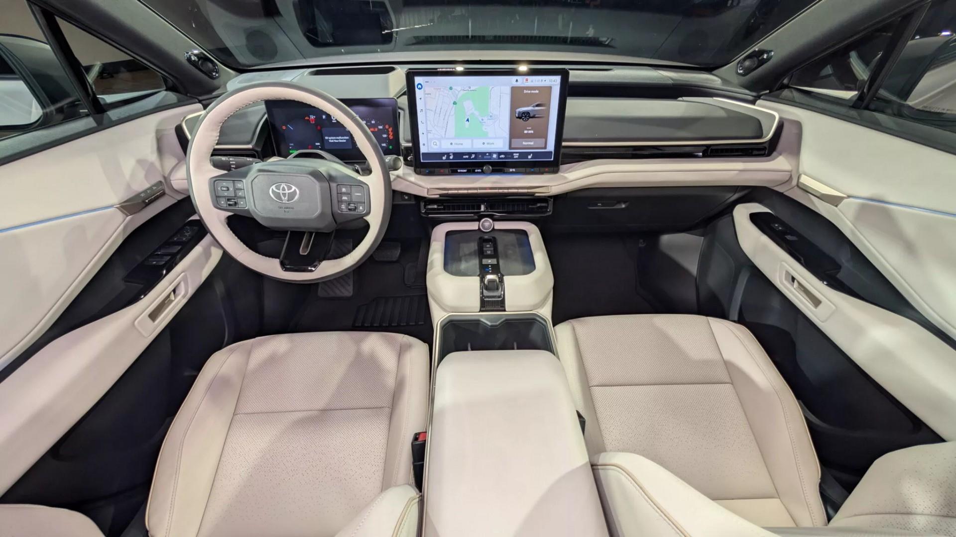 Nội thất của Toyota Highlander 2027