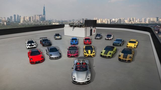 Porsche mang dàn 911 và 718 hiệu suất trở lại Việt Nam