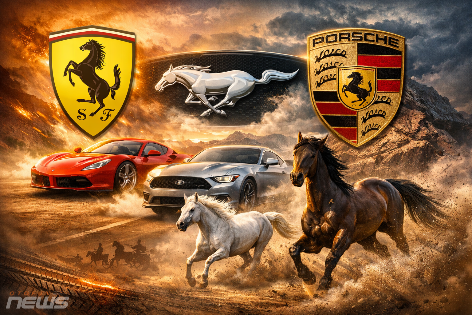 Khi con ngựa trở thành linh hồn của sức mạnh ô tô