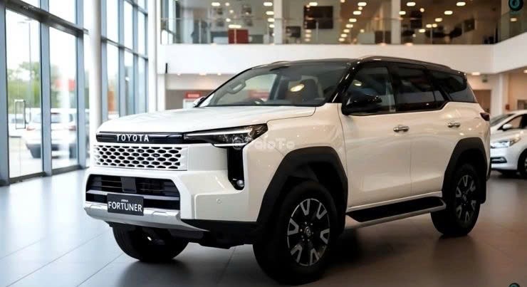 Toyota Fortuner 2026 lộ ảnh chạy thử, thiết kế vuông vức lột xác, giống Hilux mới