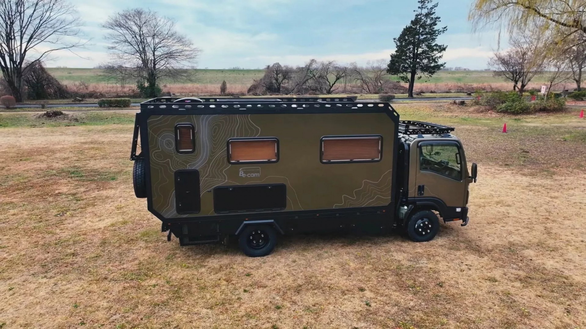 Hình ảnh mẫu concept Isuzu Elf Be-Cam GeoRoam