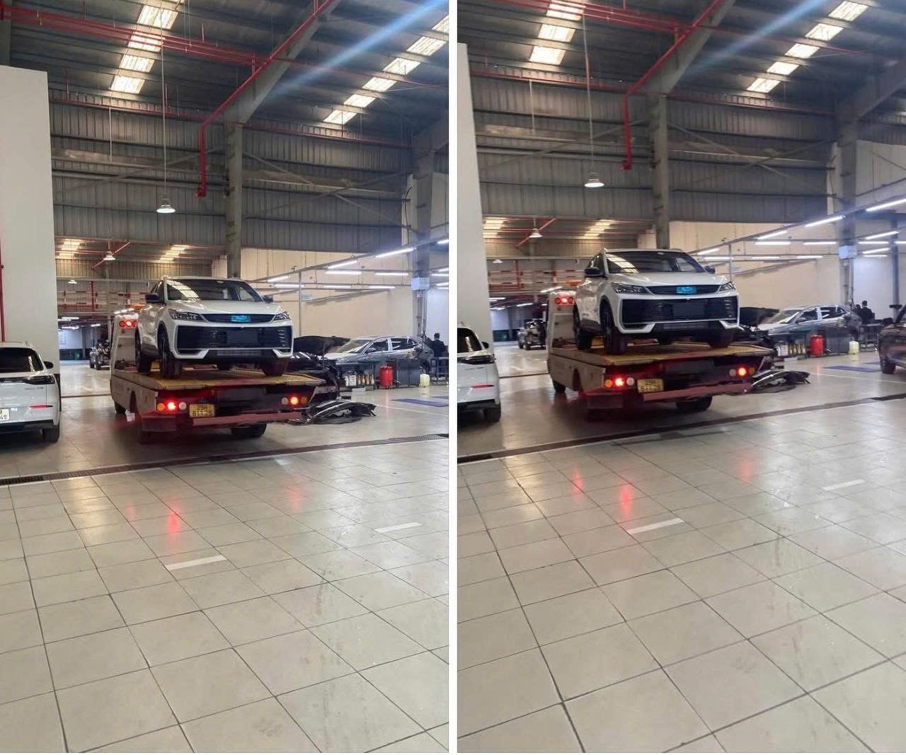 Geely Coolray facelift xuất hiện ở Hà Nội