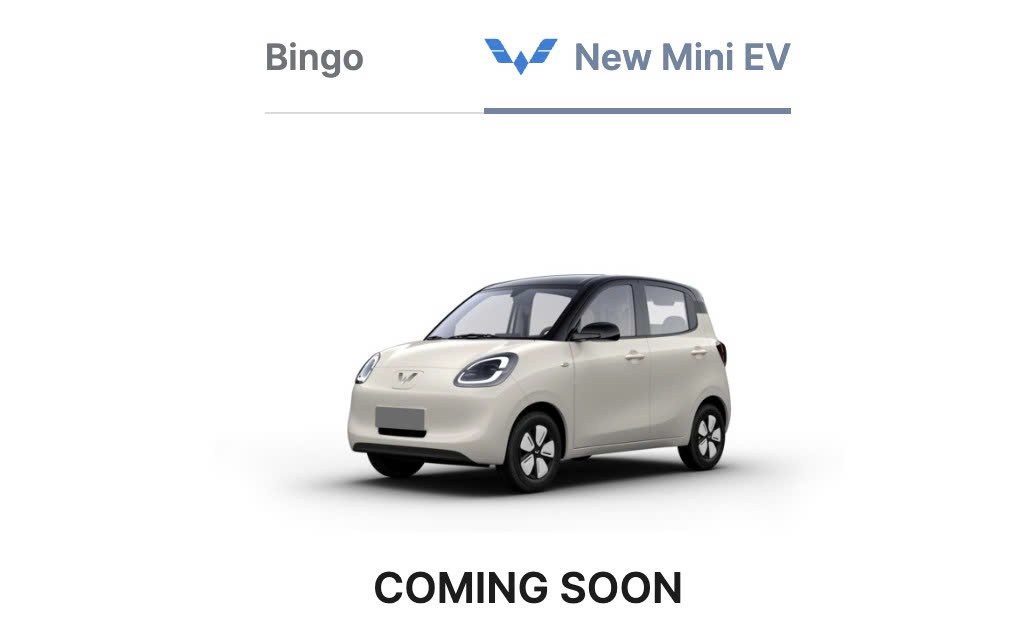 Wuling Mini EV vì sao biến mất khỏi website?