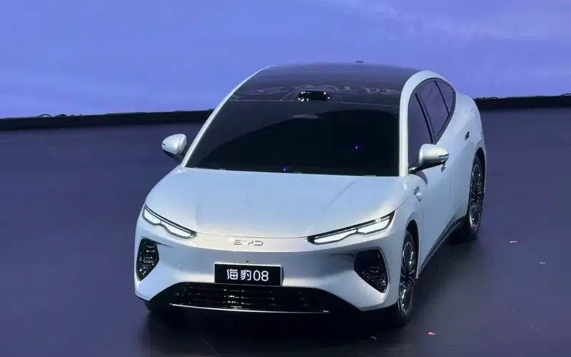 BYD Seal 08 đóng vai trò một trong hai mẫu xe đầu bảng của dòng Ocean Series
