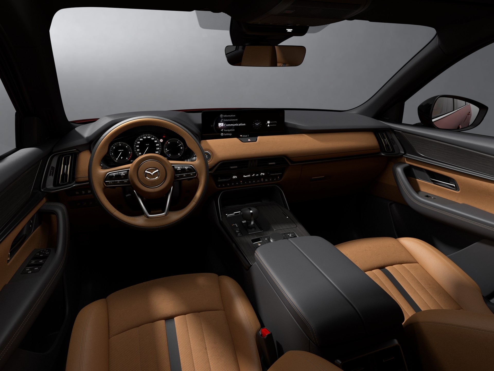 Mazda CX-60 và CX-80 nâng cấp tại Nhật Bản, bổ sung Alexa và màu sơn mới