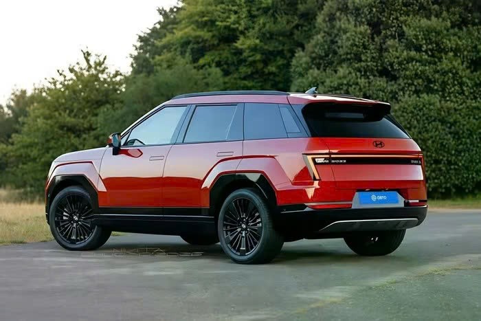 Hyundai Tucson mới sắp ra mắt có nhiều chi tiết giống Santa Fe