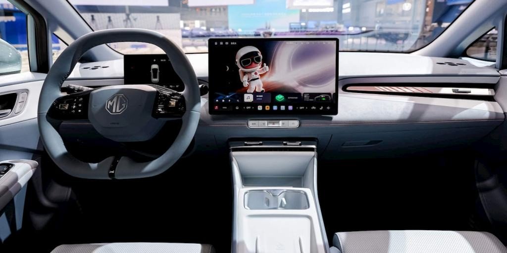 Nội thất của MG 4X khả năng sẽ tương tự bản MG4 mới