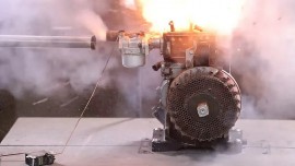 Trước xăng và dầu diesel, con người đã từng thử phát triển... động cơ dùng thuốc súng