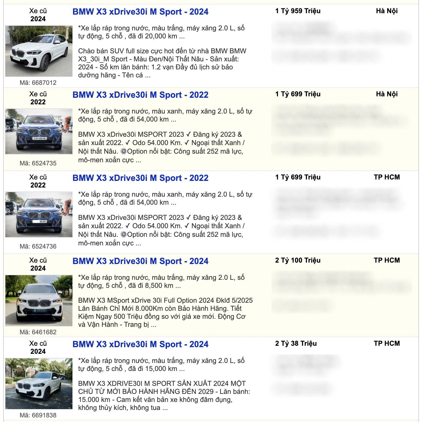 BMW X3 giảm giá 400 triệu đồng tại đại lý