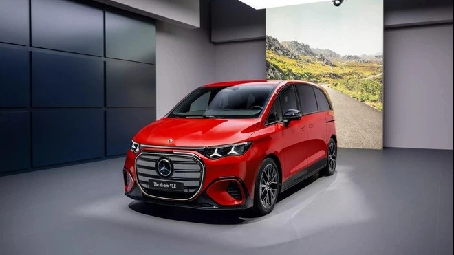 Cận cảnh Mercedes-Benz VLE, Minivan điện tầm hoạt động 700 km