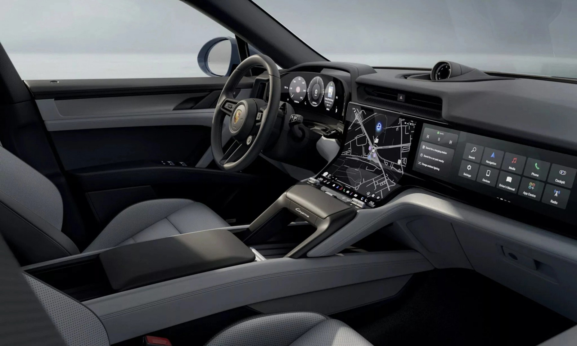 SUV điện Porsche Cayenne S Electric có gì: 657 mã lực, sạc siêu nhanh 16 phút