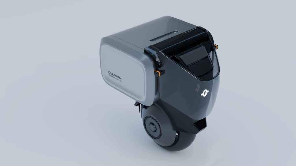 Ngoài Omo X, Omoway còn giới thiệu Mobility One, một nền tảng robot đa dụng có bánh