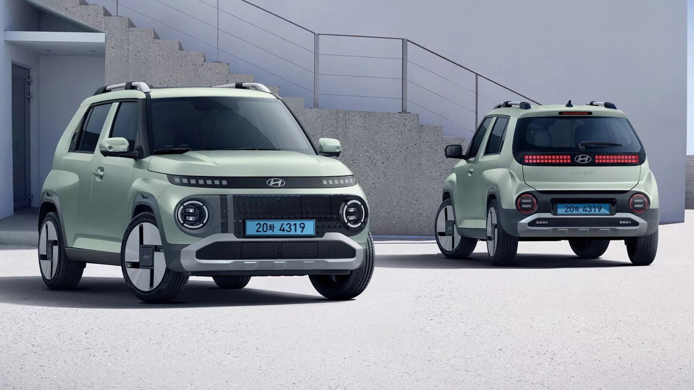 Hyundai Casper Electric Lounge xuất hiện, cuộc đua xe điện đô thị nóng lên