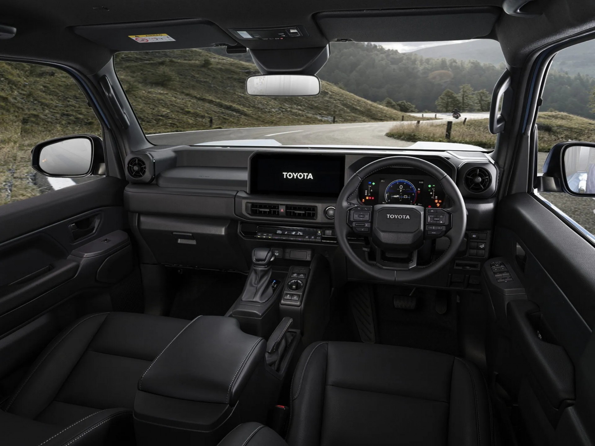 Nội thất của Toyota Land Cruiser FJ