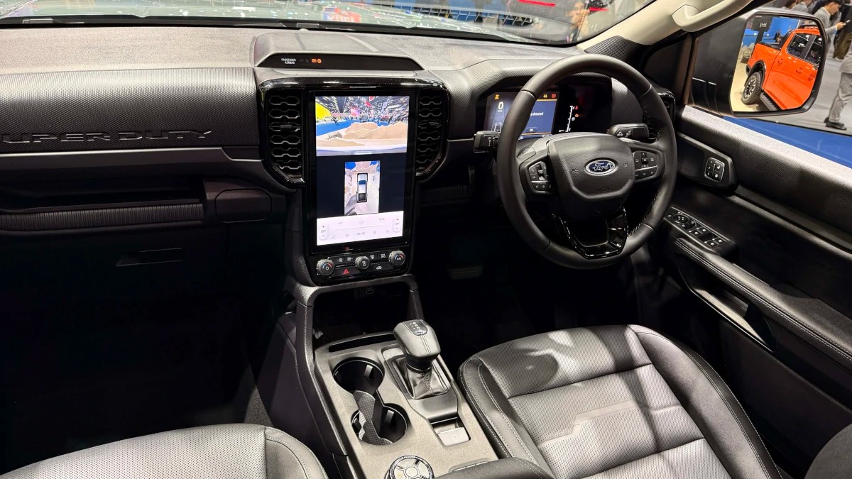 Nội thất của Ford Ranger Super Duty 2026