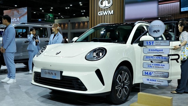 Hatchback nhỏ gọn GWM Ora 5 ra mắt tại Thái Lan với cả phiên bản HEV và EV tiện lợi
