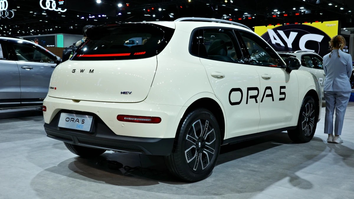 Phía sau của GWM Ora 5 HEV